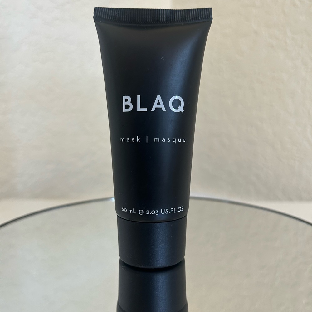 BLAQ Activated Charcoal Face Mask Deep Cleansing, Pore Refining Black Mask